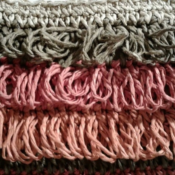 Chico's Purse Raffia 100%  Paper Handbag - Picture 6 of 8